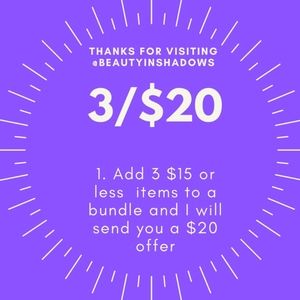 3/$20 Sale!!!